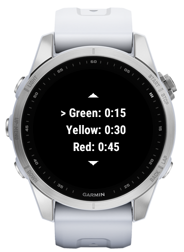 Toastmasters Timer custom timer edit screen