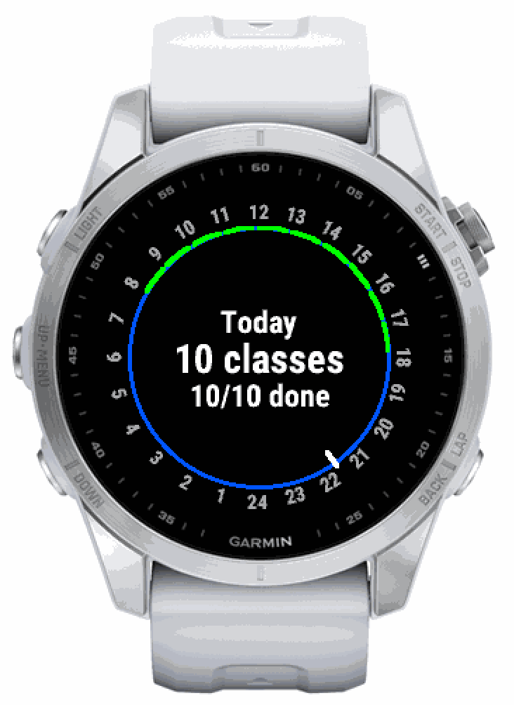 Wrist Timetable today ring screen